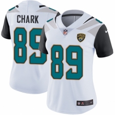 Women's Nike Jacksonville Jaguars #89 DJ Chark White Vapor Untouchable Limited Player NFL Jersey