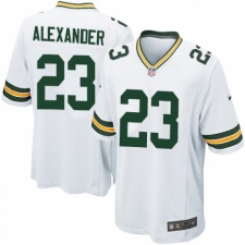 Men's Nike Green Bay Packers #23 Jaire Alexander Game White NFL Jersey