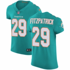 Men's Nike Miami Dolphins #29 Minkah Fitzpatrick Aqua Green Team Color Vapor Untouchable Elite Player NFL Jersey