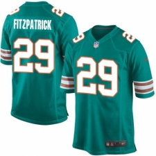 Men's Nike Miami Dolphins #29 Minkah Fitzpatrick Game Aqua Green Alternate NFL Jersey