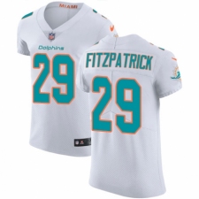 Men's Nike Miami Dolphins #29 Minkah Fitzpatrick White Vapor Untouchable Elite Player NFL Jersey