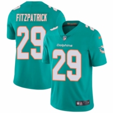 Youth Nike Miami Dolphins #29 Minkah Fitzpatrick Aqua Green Team Color Vapor Untouchable Limited Player NFL Jersey