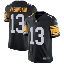 Men's Nike Pittsburgh Steelers #13 James Washington Black Alternate Vapor Untouchable Limited Player NFL Jersey