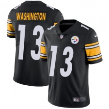 Youth Nike Pittsburgh Steelers #13 James Washington Black Team Color Vapor Untouchable Limited Player NFL Jersey