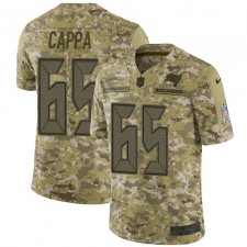 Men's Nike Tampa Bay Buccaneers #65 Alex Cappa Limited Camo 2018 Salute to Service NFL Jerse