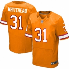 Men's Nike Tampa Bay Buccaneers #31 Jordan Whitehead Elite Orange Glaze Alternate NFL Jersey