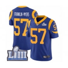 Youth Nike Los Angeles Rams #57 John Franklin-Myers Royal Blue Alternate Vapor Untouchable Limited Player Super Bowl LIII Bound NFL Jersey