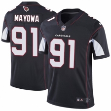Men's Nike Arizona Cardinals #91 Benson Mayowa Black Alternate Vapor Untouchable Limited Player NFL Jersey