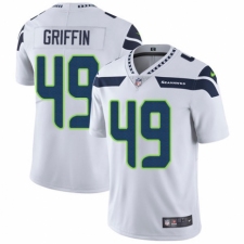 Youth Nike Seattle Seahawks #49 Shaquem Griffin White Vapor Untouchable Limited Player NFL Jersey