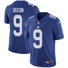 Men's Nike New York Giants #9 Riley Dixon Royal Blue Team Color Vapor Untouchable Limited Player NFL Jersey