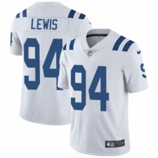 Men's Nike Indianapolis Colts #94 Tyquan Lewis White Vapor Untouchable Limited Player NFL Jersey