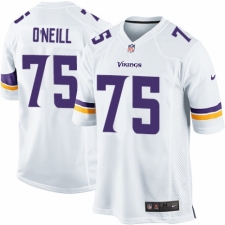 Men's Nike Minnesota Vikings #75 Brian O'Neill Game White NFL Jersey