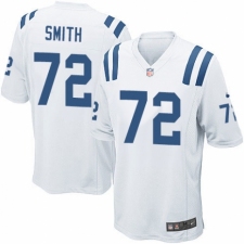 Men's Nike Indianapolis Colts #72 Braden Smith Game White NFL Jersey