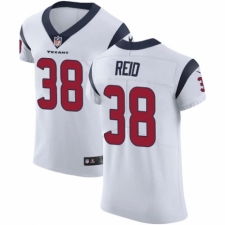 Men's Nike Houston Texans #38 Justin Reid White Vapor Untouchable Elite Player NFL Jersey