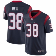 Youth Nike Houston Texans #38 Justin Reid Navy Blue Team Color Vapor Untouchable Elite Player NFL Jersey