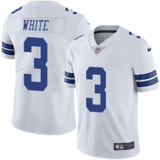 Men's Nike Dallas Cowboys #3 Mike White Vapor Untouchable Limited Player NFL Jersey