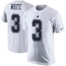 NFL Men's Nike Dallas Cowboys #3 Mike White Rush Pride Name & Number T-Shirt