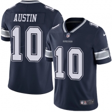 Men's Nike Dallas Cowboys #10 Tavon Austin Navy Blue Team Color Vapor Untouchable Limited Player NFL Jersey