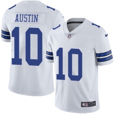 Men's Nike Dallas Cowboys #10 Tavon Austin White Vapor Untouchable Limited Player NFL Jersey