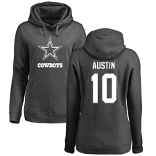 NFL Women's Nike Dallas Cowboys #10 Tavon Austin Ash One Color Pullover Hoodie