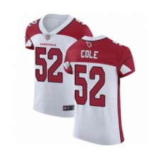 Men's Arizona Cardinals #52 Mason Cole White Vapor Untouchable Elite Player Football Jersey
