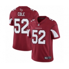 Youth Arizona Cardinals #52 Mason Cole Red Team Color Vapor Untouchable Limited Player Football Jersey