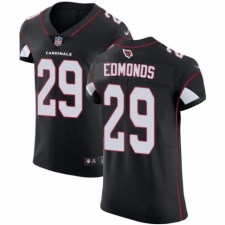 Men's Nike Arizona Cardinals #29 Chase Edmonds Black Alternate Vapor Untouchable Elite Player NFL Jersey