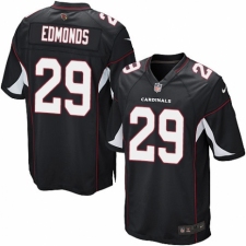 Men's Nike Arizona Cardinals #29 Chase Edmonds Game Black Alternate NFL Jersey