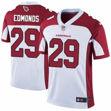 Men's Nike Arizona Cardinals #29 Chase Edmonds White Vapor Untouchable Limited Player NFL Jersey