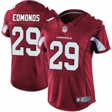 Women's Nike Arizona Cardinals #29 Chase Edmonds Red Team Color Vapor Untouchable Elite Player NFL Jersey