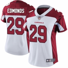 Women's Nike Arizona Cardinals #29 Chase Edmonds White Vapor Untouchable Elite Player NFL Jersey