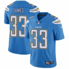 Men's Nike Los Angeles Chargers #33 Derwin James Electric Blue Alternate Vapor Untouchable Limited Player NFL Jersey