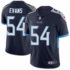 Men's Nike Tennessee Titans #54 Rashaan Evans Navy Blue Team Color Vapor Untouchable Limited Player NFL Jersey