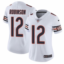 Women's Nike Chicago Bears #12 Allen Robinson White Vapor Untouchable Elite Player NFL Jersey