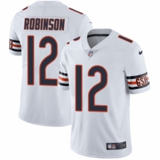 Youth Nike Chicago Bears #12 Allen Robinson White Vapor Untouchable Elite Player NFL Jersey