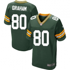 Mens Green Bay Packers Jimmy Graham Nike Green Elite Jersey