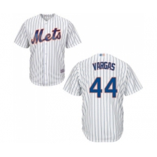 Youth New York Mets #44 Jason Vargas Authentic White Home Cool Base Baseball Jersey