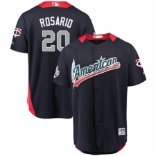 Youth Majestic Minnesota Twins #20 Eddie Rosario Game Navy Blue American League 2018 MLB All-Star MLB Jersey