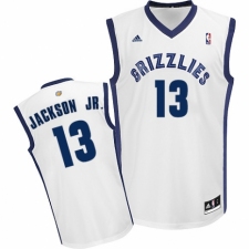 Women's Adidas Memphis Grizzlies #13 Jaren Jackson Jr. Swingman White Home NBA Jersey
