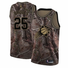 Men's Nike Phoenix Suns #25 Mikal Bridges Swingman Camo Realtree Collection NBA Jersey