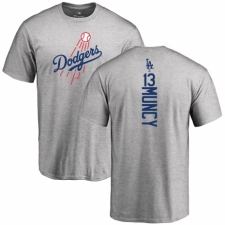 MLB Nike Los Angeles Dodgers #13 Max Muncy Ash Backer T-Shirt