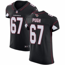 Men's Nike Arizona Cardinals #67 Justin Pugh Black Alternate Vapor Untouchable Elite Player NFL Jersey