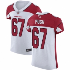 Men's Nike Arizona Cardinals #67 Justin Pugh White Vapor Untouchable Elite Player NFL Jersey