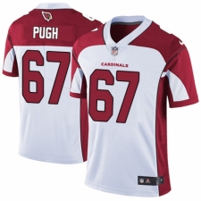 Men's Nike Arizona Cardinals #67 Justin Pugh White Vapor Untouchable Limited Player NFL Jersey