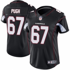 Women's Nike Arizona Cardinals #67 Justin Pugh Black Alternate Vapor Untouchable Elite Player NFL Jersey