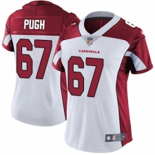 Women's Nike Arizona Cardinals #67 Justin Pugh White Vapor Untouchable Limited Player NFL Jersey