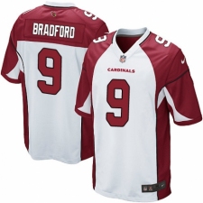 Men's Nike Arizona Cardinals #9 Sam Bradford Game White NFL Jersey