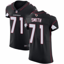 Men's Nike Arizona Cardinals #71 Andre Smith Black Alternate Vapor Untouchable Elite Player NFL Jersey