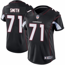 Women's Nike Arizona Cardinals #71 Andre Smith Black Alternate Vapor Untouchable Limited Player NFL Jersey