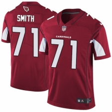 Youth Nike Arizona Cardinals #71 Andre Smith Red Team Color Vapor Untouchable Limited Player NFL Jersey